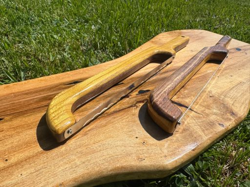 Picture of Mulberry & Black Walnut bread knives