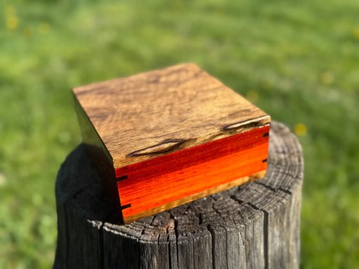 Black Limba & Padauk Box